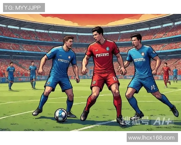 曼城与巴萨激战正酣足球游戏中的经典对决与战术较量